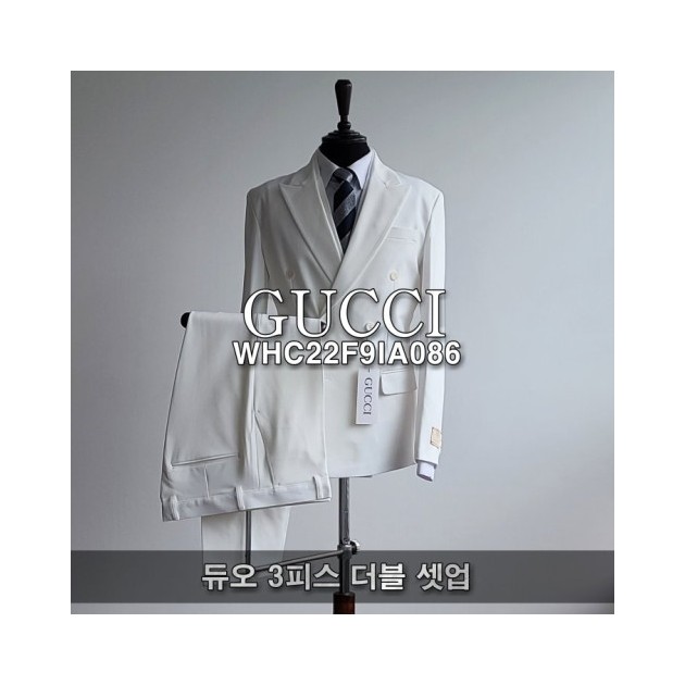 GUCCI 구찌 듀오 3피스 더블 셋업