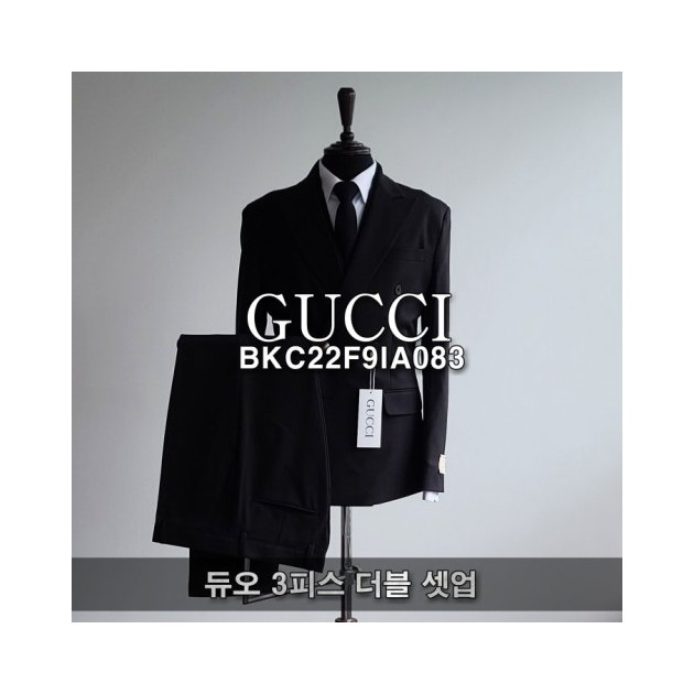 GUCCI 구찌 듀오 3피스 더블 셋업