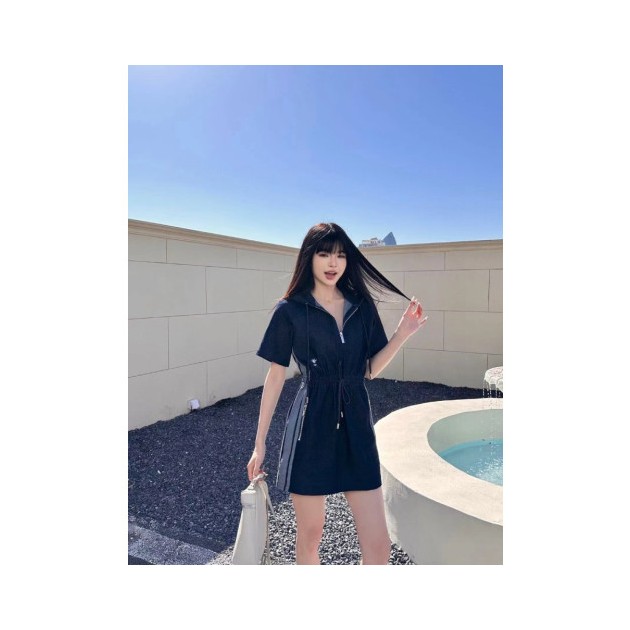 DIOR 디올 청 후드 원피스