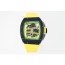 RICHARD MILLE 리차드밀 RM61-01 블랙 세라믹 1:1 베스트 에디션 옐로우 러버 스트랩 RMUL2