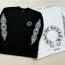 CHROME HEARTS 크롬하츠 홀스슈 플로랄 롱 슬리브