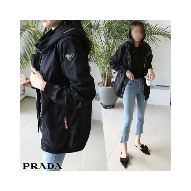 PRADA 프라다 만두목 자켓