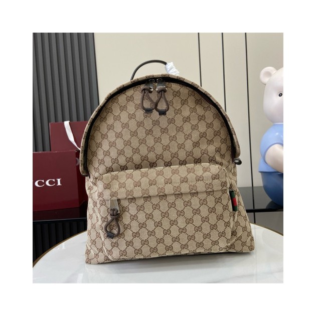 GUCCI 구찌 미디엄 GG 백팩 캔버스 824624