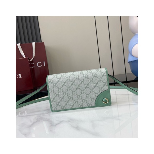 GUCCI 구찌 GG 엠블럼 수퍼 미니 숄더백 820688