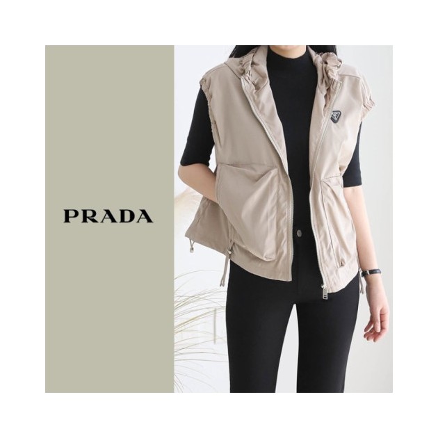 PRADA 프라다 후드 조끼 2COLOR