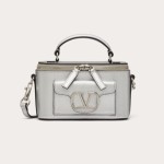 VALENTINO 발렌티노 로코 메탈릭 카프스킨 미니 숄더백
