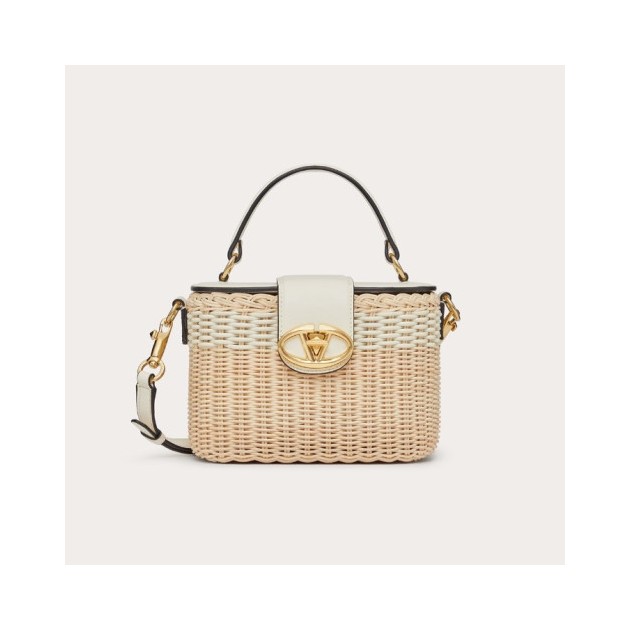 VALENTINO 발렌티노 SIGNATURE 고리 버들 세공 케이스백 2COLOR
