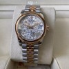 ROLEX 로렉스 여성용 데이저스트 플로럴 다이아몬드 다이얼 콤비 SS/RG 31mm 278241