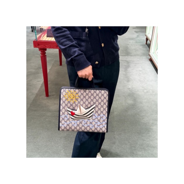 GUCCI 구찌 GG 프린트 토트백 814043