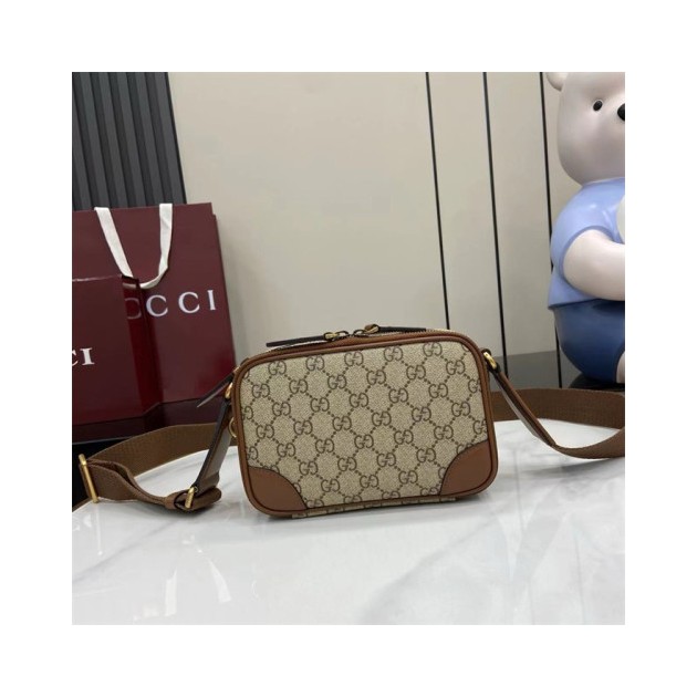 GUCCI 구찌 GG 엠블럼 슈퍼 미니백 821217