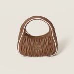 MIUMIU 미우미우 완더 마테라쎄 나파 가죽백 5BC125 4COLOR