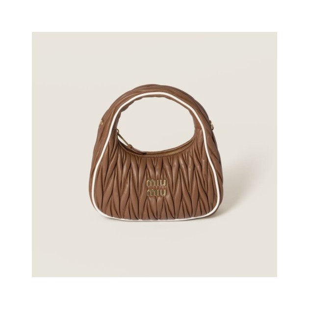 MIUMIU 미우미우 완더 마테라쎄 나파 가죽백 5BC125 4COLOR