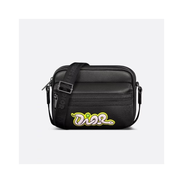 DIOR 디올 Rider 2.0 DIOR AND KAWS 미니 지퍼 메신저백 2ESWS