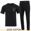 LOUIS VUITTON 루이비통 투톤 엠보 나염 반팔 & 긴바지 셋트