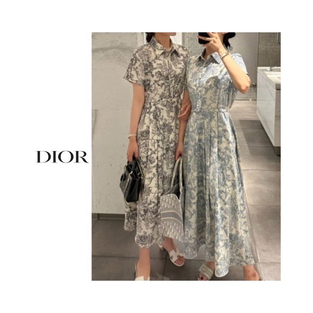 DIOR 디올 이자벨라 벨트 원피스