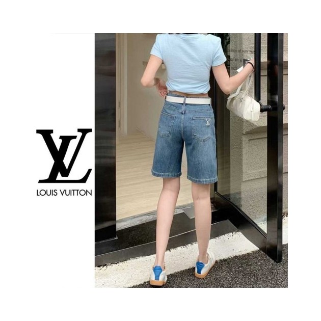 LOUIS VUITTON 루이비통 젤리 자수 청반바지