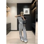 DIOR 디올 엠보 반팔 츄리닝 셋트