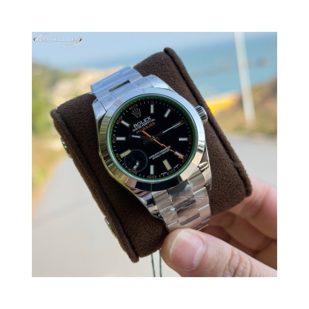 ROLEX 로렉스 밀가우스 검판 다이얼 SS 브레이슬릿 40mm