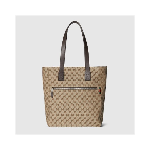 GUCCI 구찌 GG 캔버스 미디엄 토트백 834796