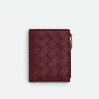 BOTTEGA VENETA 보테가베네타 스몰 인트레치아토 폴더형 지갑 742330
