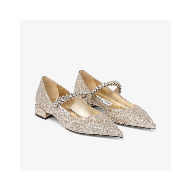 JIMMY CHOO 지미추 여성용 구두 Bing Pump Flat 굽높이 2.5cm