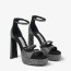 JIMMY CHOO 지미추 여성용 구두 Claressa Platform 125 굽높이 12.5cm