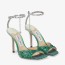 JIMMY CHOO 지미추 여성용 구두 Saeda Sandal 100 굽높이 10cm