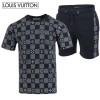 LOUIS VUITTON 루이비통 체스 나염 반팔 & 반바지 셋트