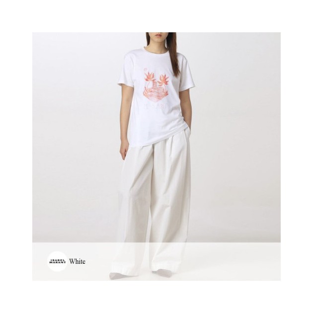 ISABEL MARANT 이자벨마랑 자페르 프린트 티셔츠