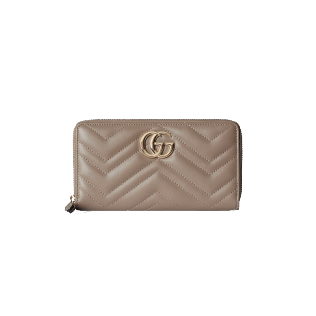 GUCCI 구찌 GG 마몬트 마테라세 라운드 장지갑 토프 443123
