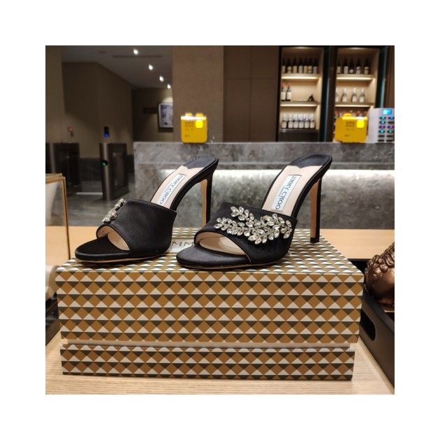 JIMMY CHOO 지미추 여성용 슬리퍼 (굽높이10CM) J86539 2COLOR