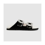 ROGER VIVIER 로저비비에 여성용 다이아몬드 버클 스웨이드 뮬 4583 2COLOR