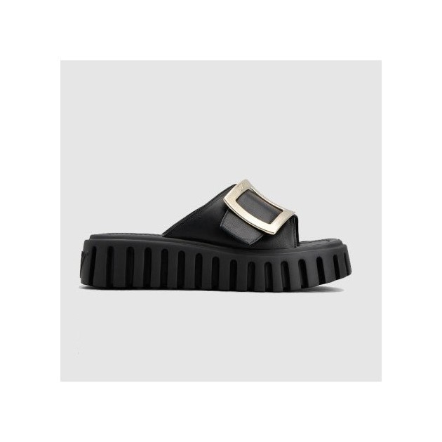 ROGER VIVIER 로저비비에 여성용 스트라스 슬라이드 7063 2COLOR