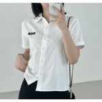 MIUMIU 미우미우 여성 하프 셔츠