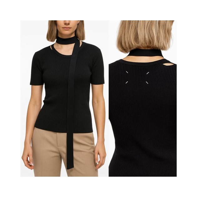 MAISON MARGIELA 메종마르지엘라 스카프 니트반팔
