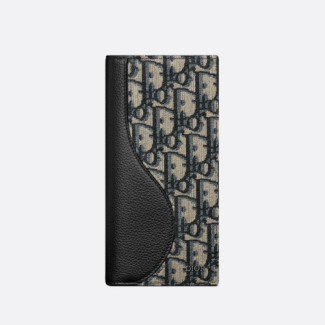 DIOR 디올 Saddle 버티컬 장지갑 2ADBC 2COLOR