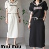 MIUMIU 미우미우 치마 반팔 셋트
