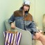 PRADA 프라다 라지 프린트 토트백 1BG561