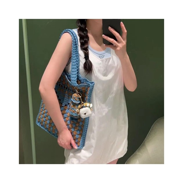 PRADA 프라다 크로셰 토트백 1BG393