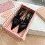 MIUMIU 미우미우 여성용 샌들 (굽높이3CM) M17858 2COLOR