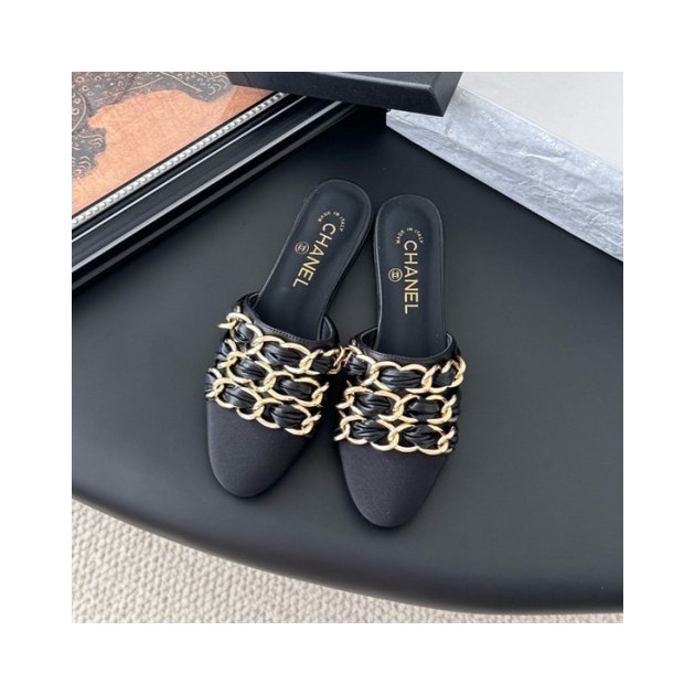 CHANEL 샤넬 여성용 슬리퍼 C84555 2COLOR