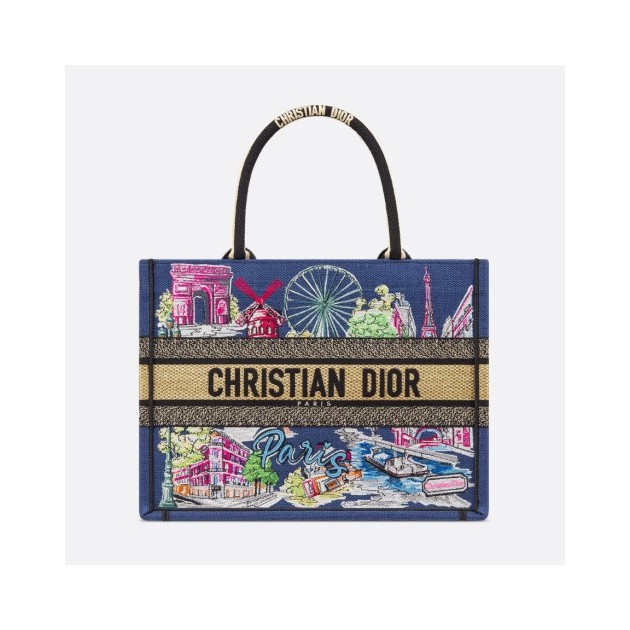 DIOR 디올 북 토트백 미듐 M1296-3