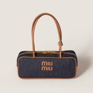 MIUMIU 미우미우 보 데님백 5BB173