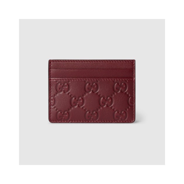 GUCCI 구찌 GG 엠블럼 카드 케이스 847204