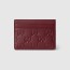 GUCCI 구찌 GG 엠블럼 카드 케이스 847204