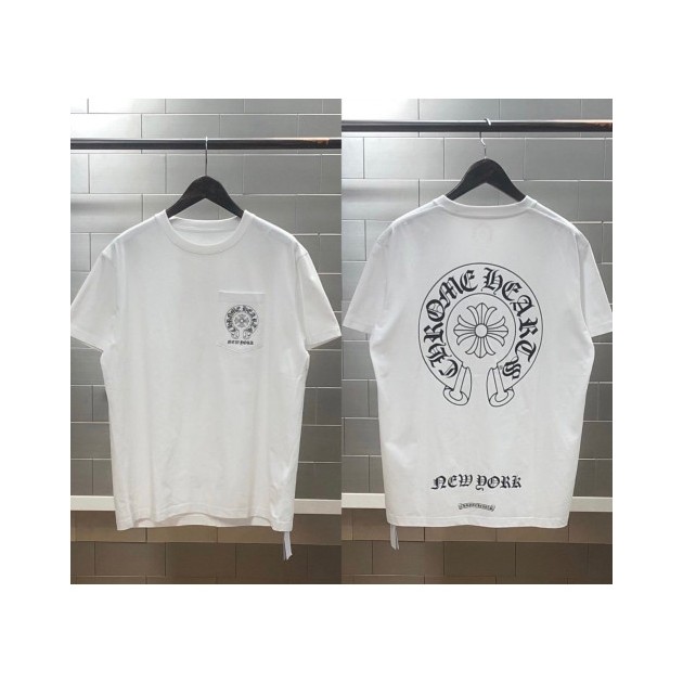 CHROME HEARTS 크롬하츠 포켓 반팔 티셔츠
