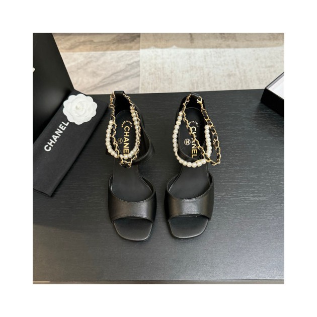 CHANEL 샤넬 여성용 샌들 (굽높이8CM) C86456 2COLOR