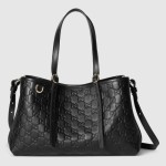 GUCCI 구찌 GG 엠블럼 미디엄 토트백 815214