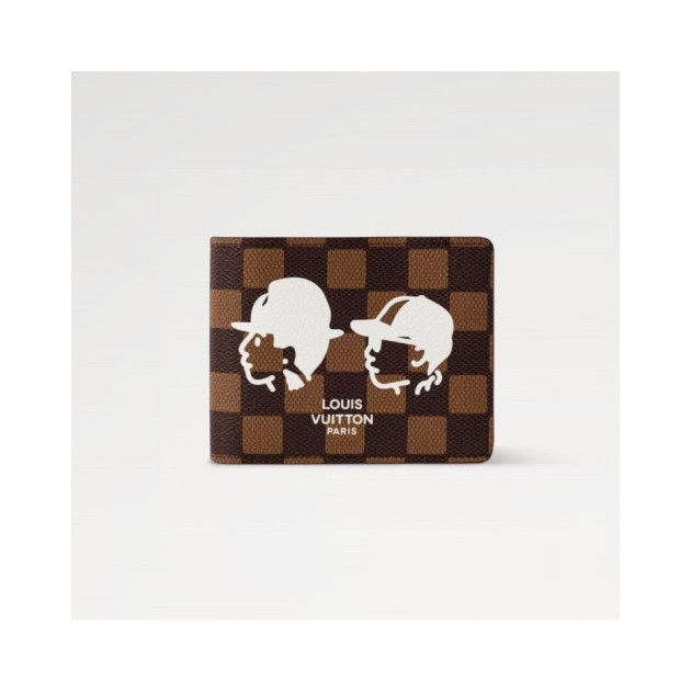 LOUIS VUITTON 루이비통 멀티플 월릿 다미에 프렌드쉽 반지갑 N40777