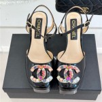 CHANEL 샤넬 여성용 샌들 (굽높이11CM) C95556 2COLOR